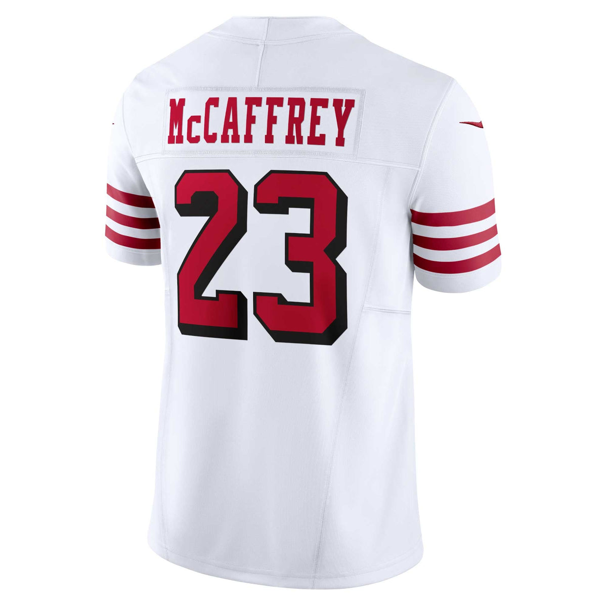 Men's San Francisco 49ers Christian McCaffrey Nike Scarlet Vapor F.U.S.E. Limited Jersey