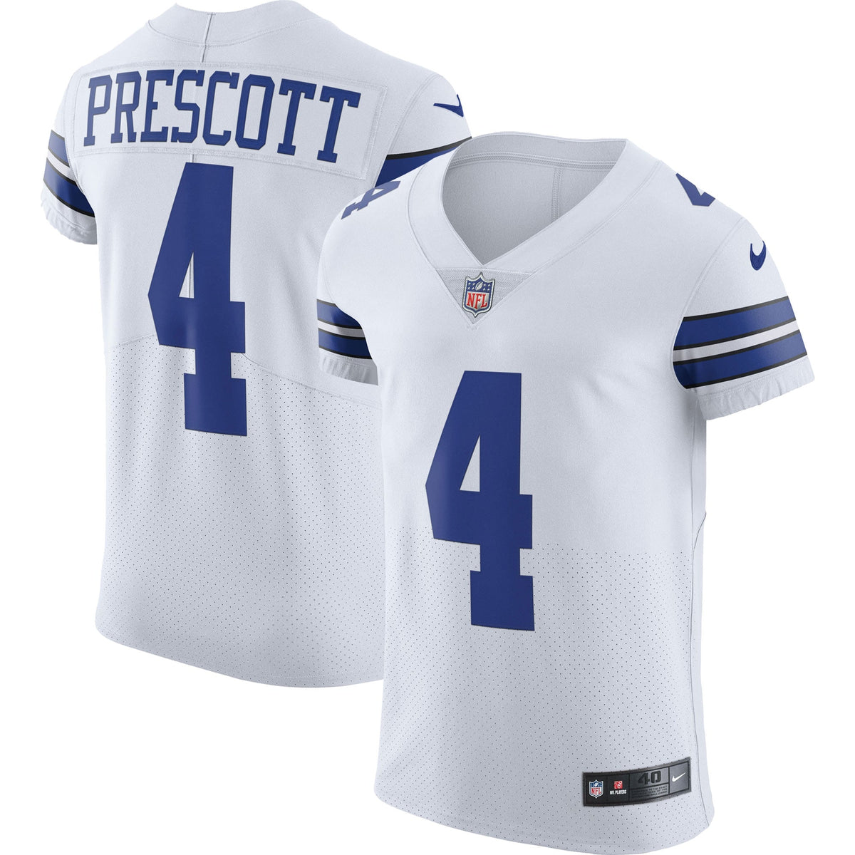 Men's Dallas Cowboys Dak Prescott Nike Navy Alternate Vapor Elite Player Jersey