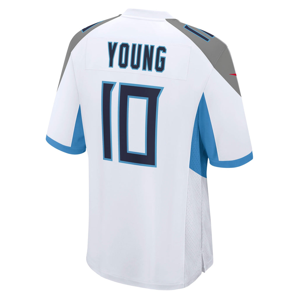 Men's Tennessee Titans Vince Young Nike White Retired Player Game Jersey