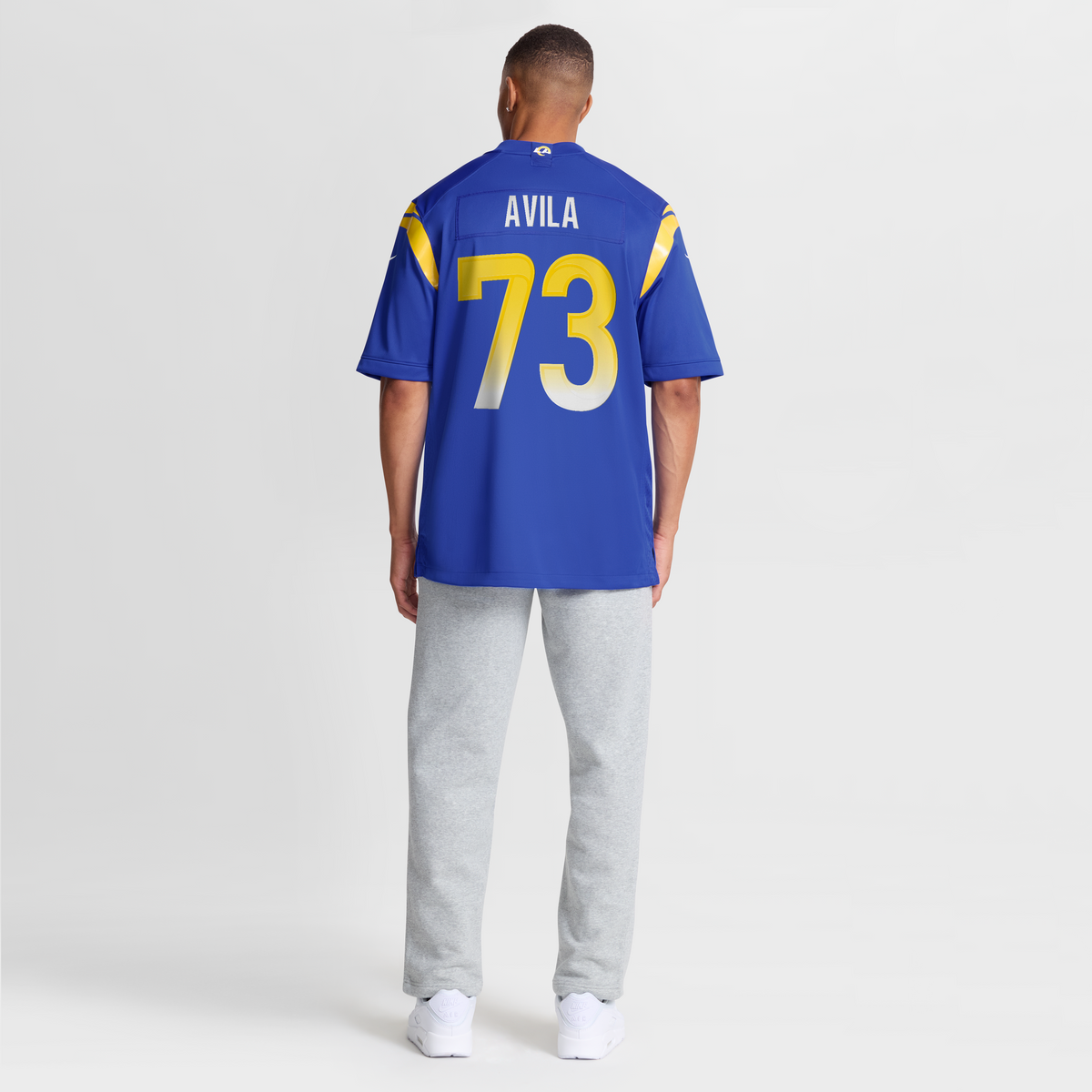 Men's Los Angeles Rams Steve Avila Nike Royal Home Game Jersey
