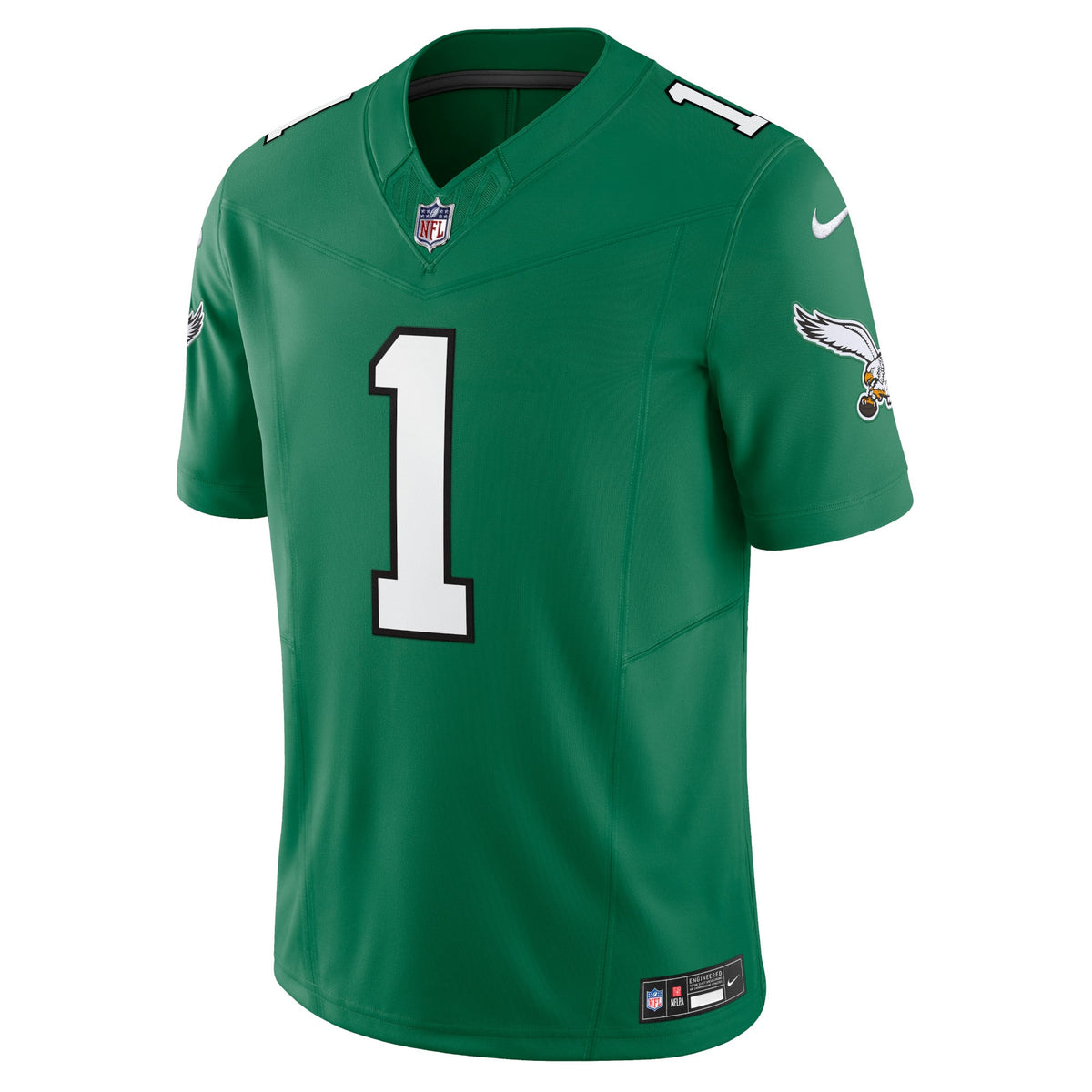 Men's Philadelphia Eagles Jalen Hurts Nike White Vapor F.U.S.E. Limited Jersey