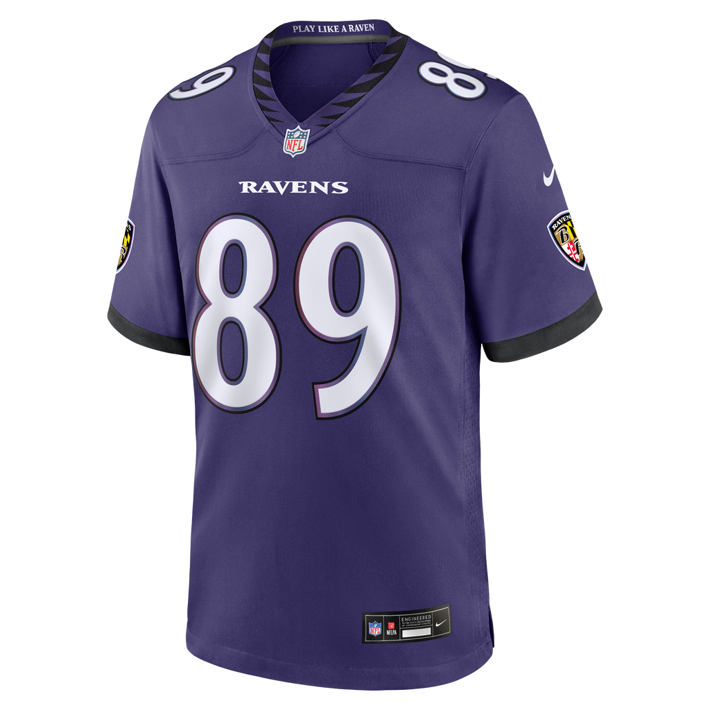 Men's Baltimore Ravens Mark Andrews Nike Black Alternate Game Jersey