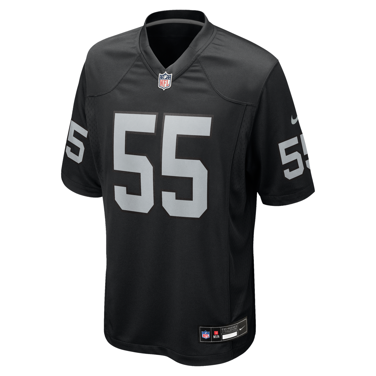 Men's Las Vegas Raiders Cody Lindenberg Nike  Black Team Game Jersey