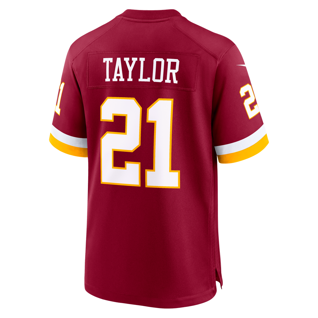 Men's Washington Commanders Sean Taylor Nike White Game Super Bowl Era Jersey