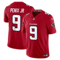 Men's Atlanta Falcons Michael Penix Jr. Nike Red Team Vapor F.U.S.E. Stitched Limited Jersey
