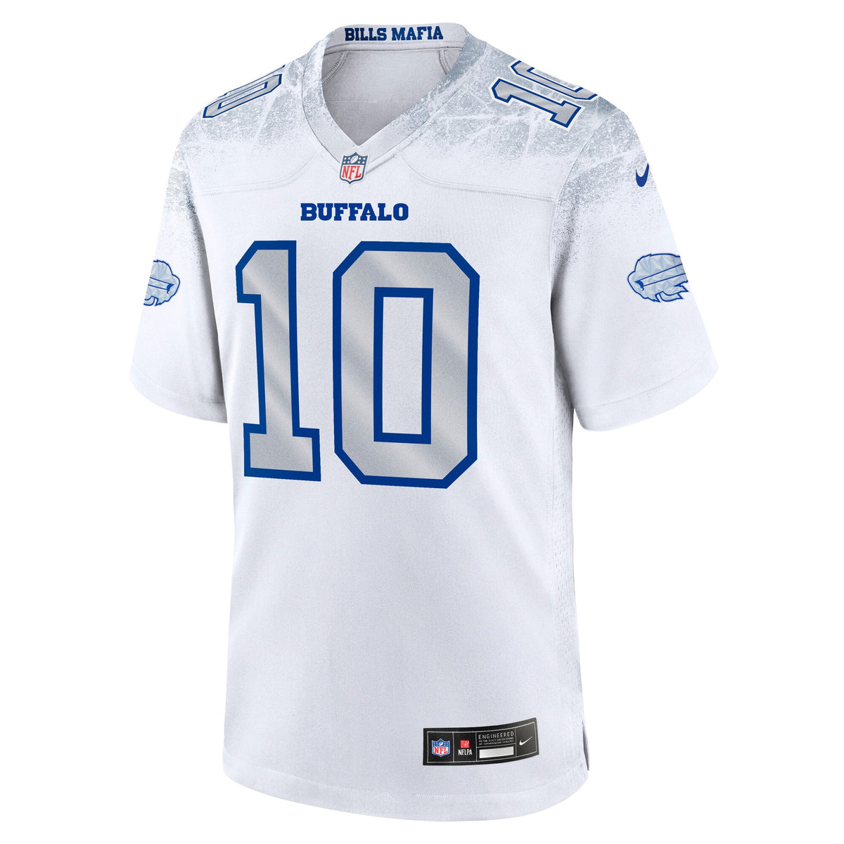 Men's Buffalo Bills Khalil Shakir Nike White Rivalries Collection Game Jersey