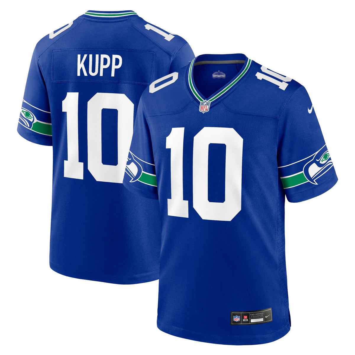 Men's Seattle Seahawks Cooper Kupp Nike  College Navy Team Game Jersey