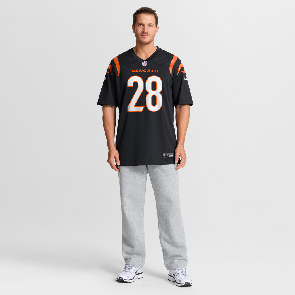 Men's Cincinnati Bengals Josh Newton Nike  Black  Game Jersey