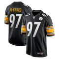 Men's Pittsburgh Steelers Cameron Heyward Nike Black Game Jersey