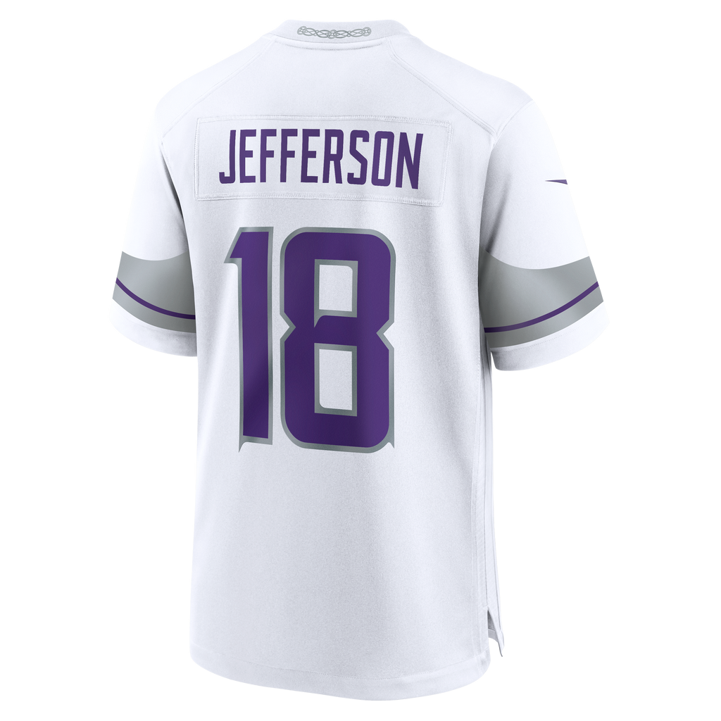 Men's Minnesota Vikings Justin Jefferson Nike Purple Classic Player Game Jersey