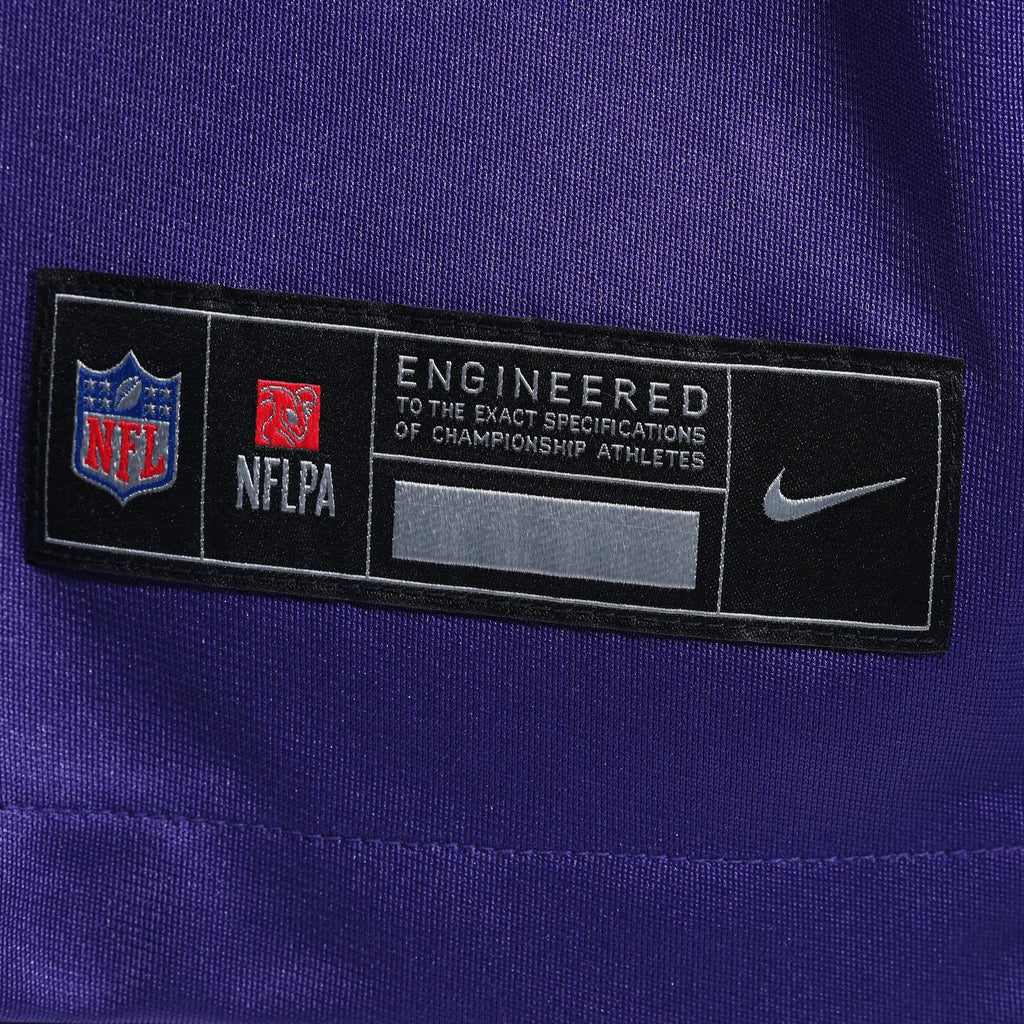 Men's Minnesota Vikings Andrew Van Ginkel Nike  Purple Team Game Jersey