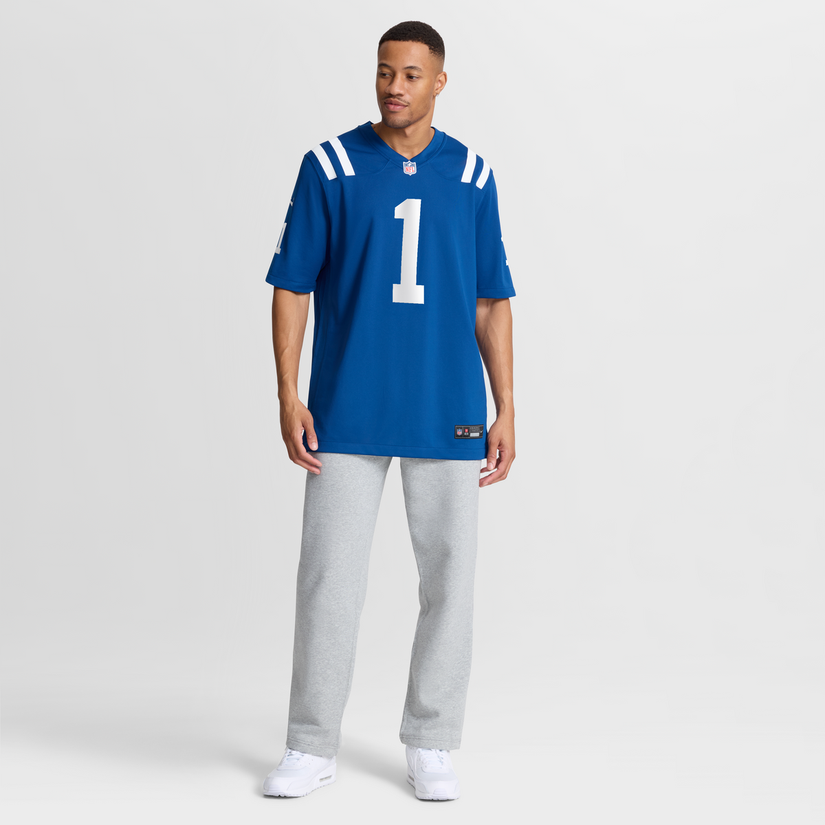 Men's Indianapolis Colts Ahmad Sauce Gardner Nike  White  Game Jersey