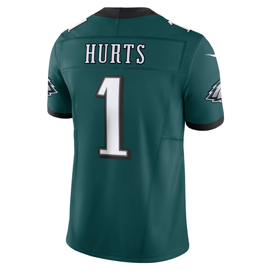 Men's Philadelphia Eagles Jalen Hurts Nike Kelly Green Vapor F.U.S.E. Limited Jersey