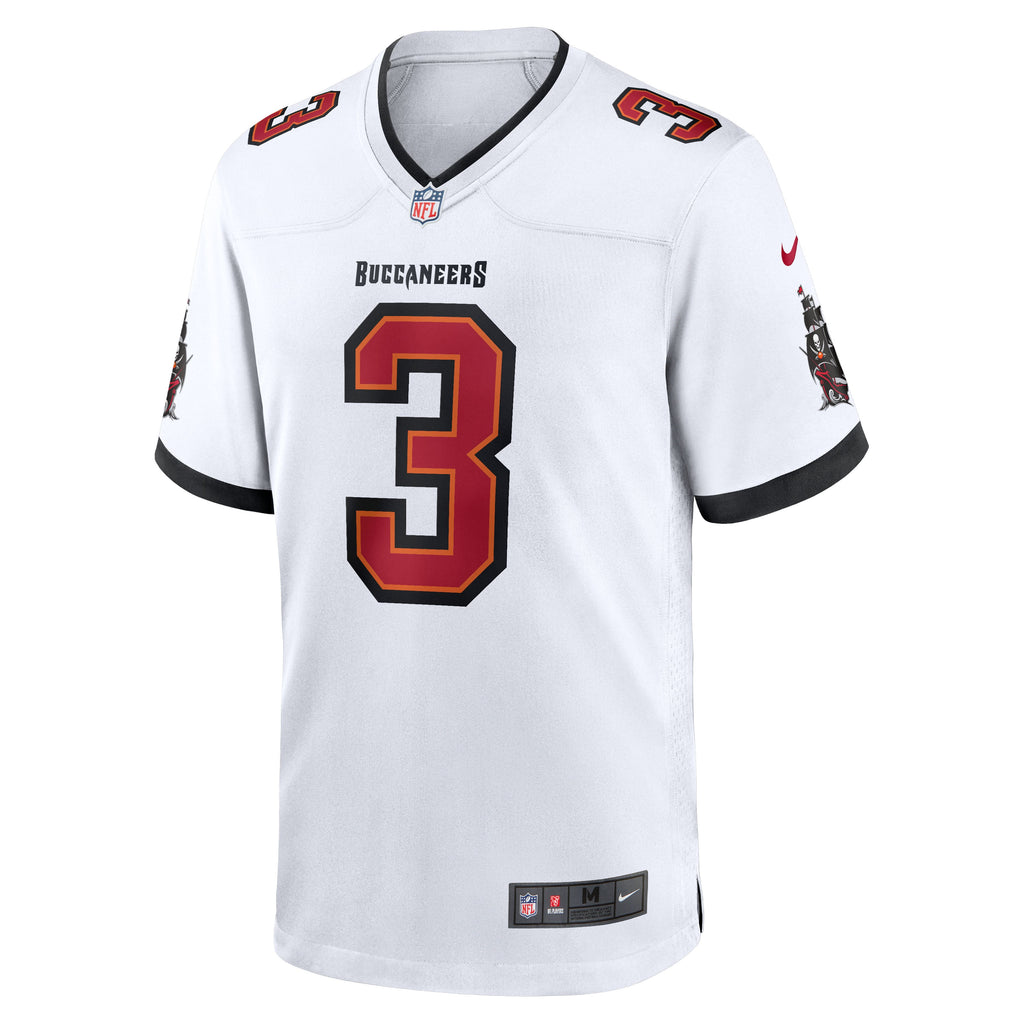 Men's Tampa Bay Buccaneers Rueben Bain Jr. Nike White Game Jersey