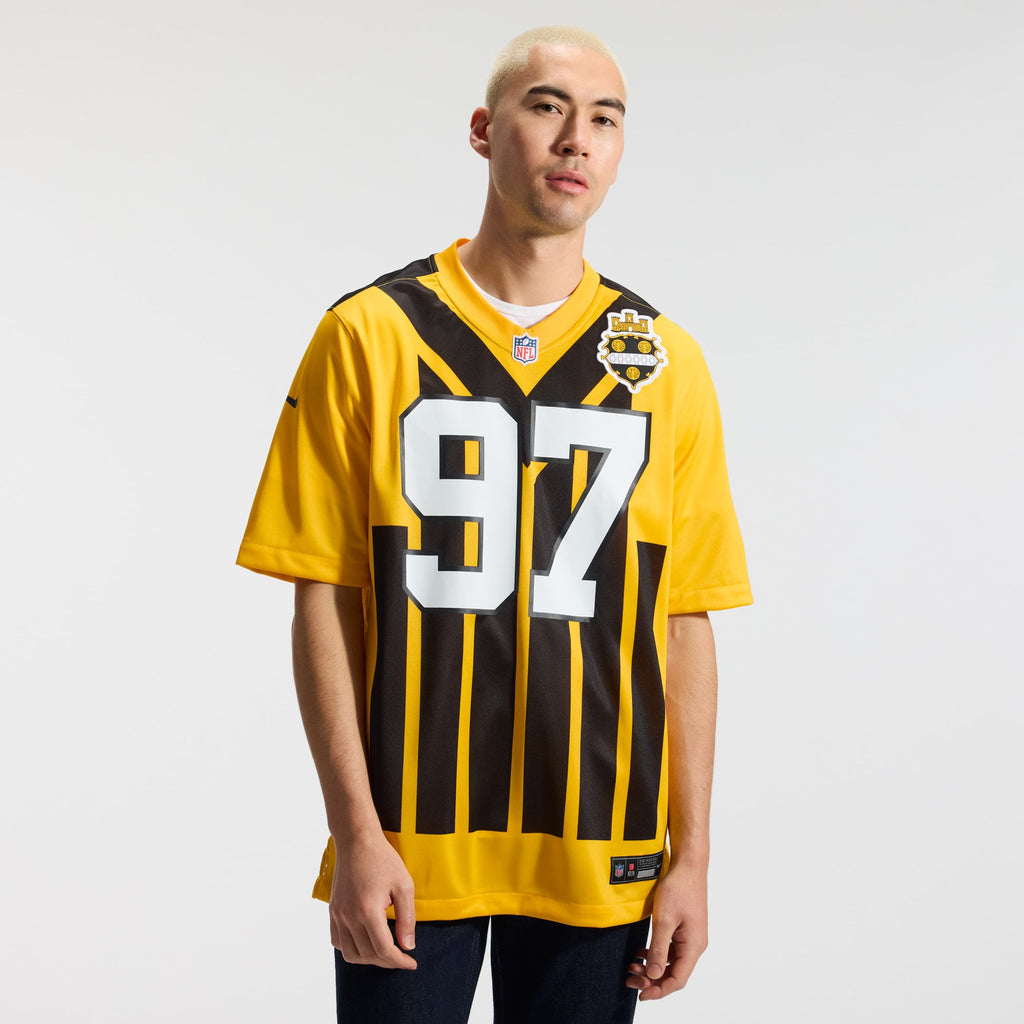 Men's Pittsburgh Steelers Cameron Heyward Nike Black Game Jersey