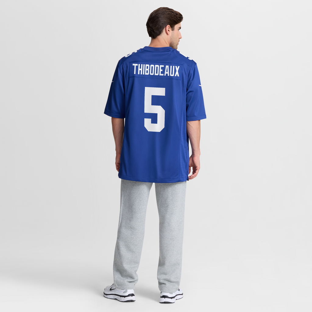 Men's New York Giants Kayvon Thibodeaux Nike Royal Player Game Jersey