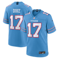 Men's Tennessee Titans Chimere Dike Nike  Light Blue Team Game Jersey