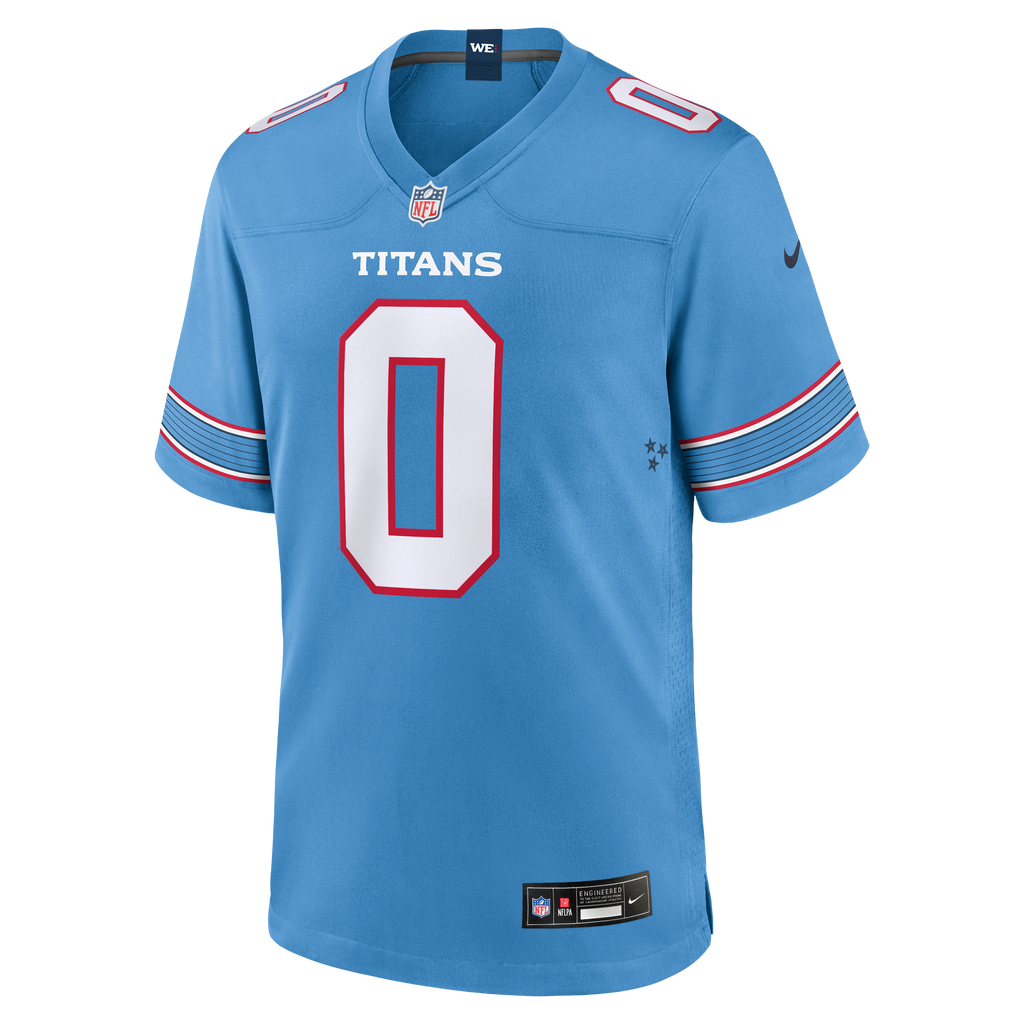Men's Tennessee Titans Calvin Ridley Nike Light Blue Game Jersey