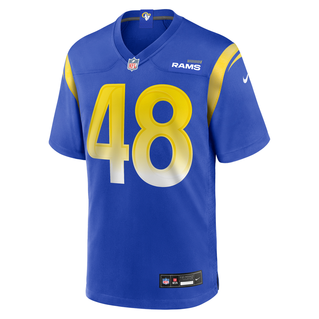 Men's Los Angeles Rams Omar Speights Nike  Royal Game Jersey