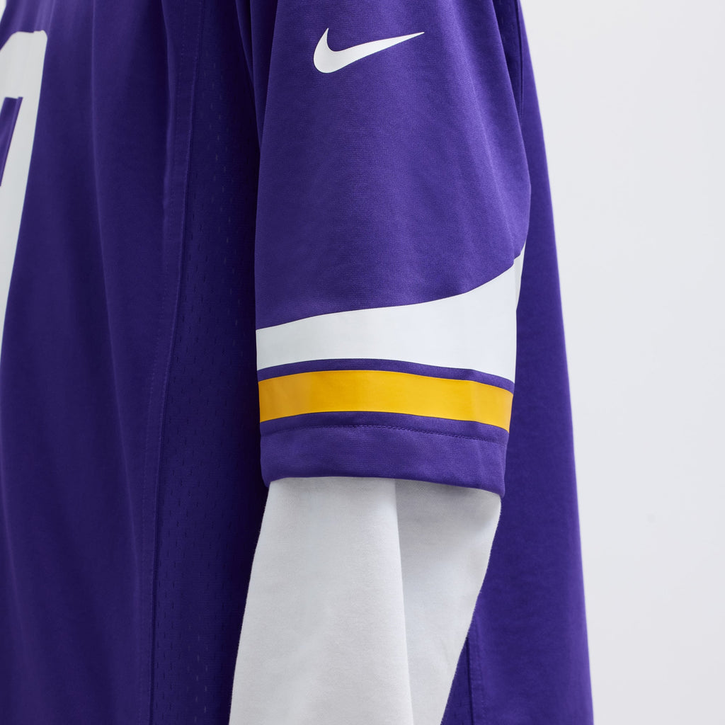 Men's Minnesota Vikings J.J. McCarthy Nike Purple  Player Game Jersey