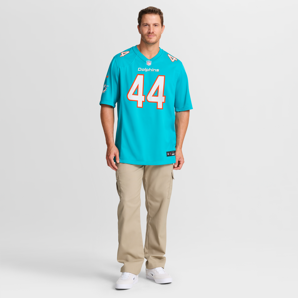Men's Miami Dolphins Chop Robinson Nike  Aqua  Game Jersey