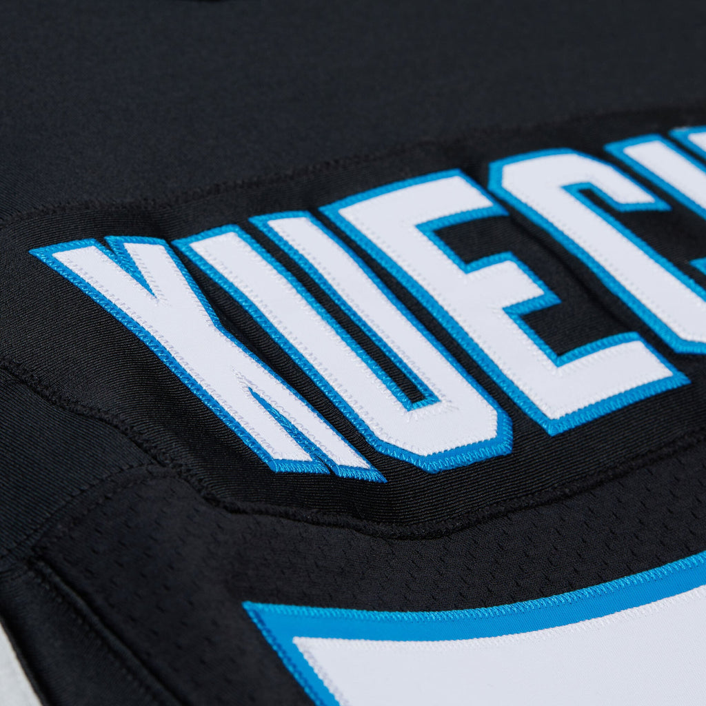 Men's Carolina Panthers Luke Kuechly Mitchell & Ness Black 2013 Authentic Throwback Retired Player Jersey