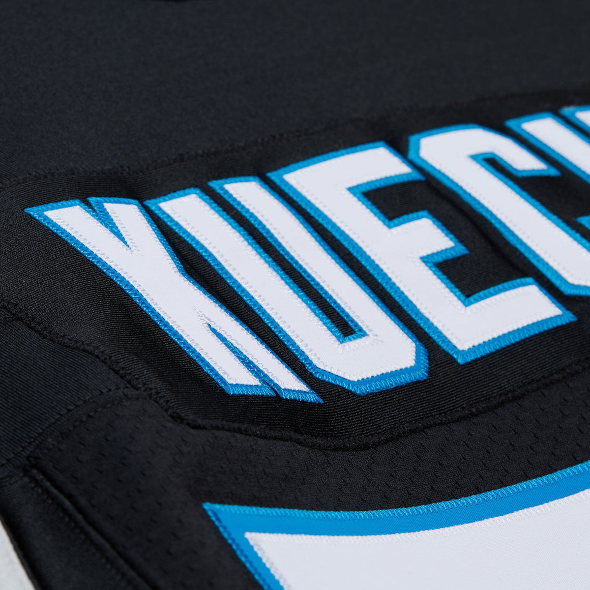 Men's Carolina Panthers Luke Kuechly Mitchell & Ness Black 2013 Authentic Throwback Retired Player Jersey