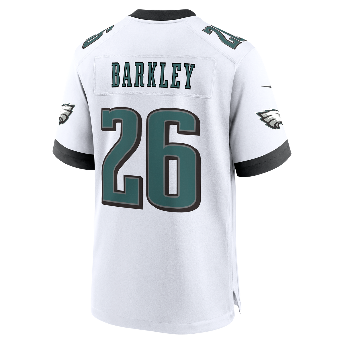 Men's Philadelphia Eagles Saquon Barkley Nike  Black Alternate Game Jersey