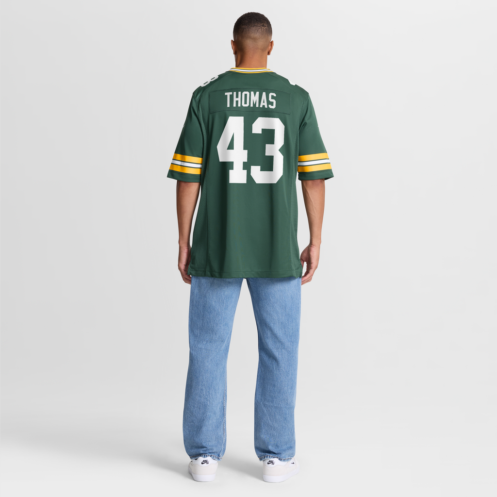 Men's Green Bay Packers Kiondre Thomas Nike Green Game Player Jersey