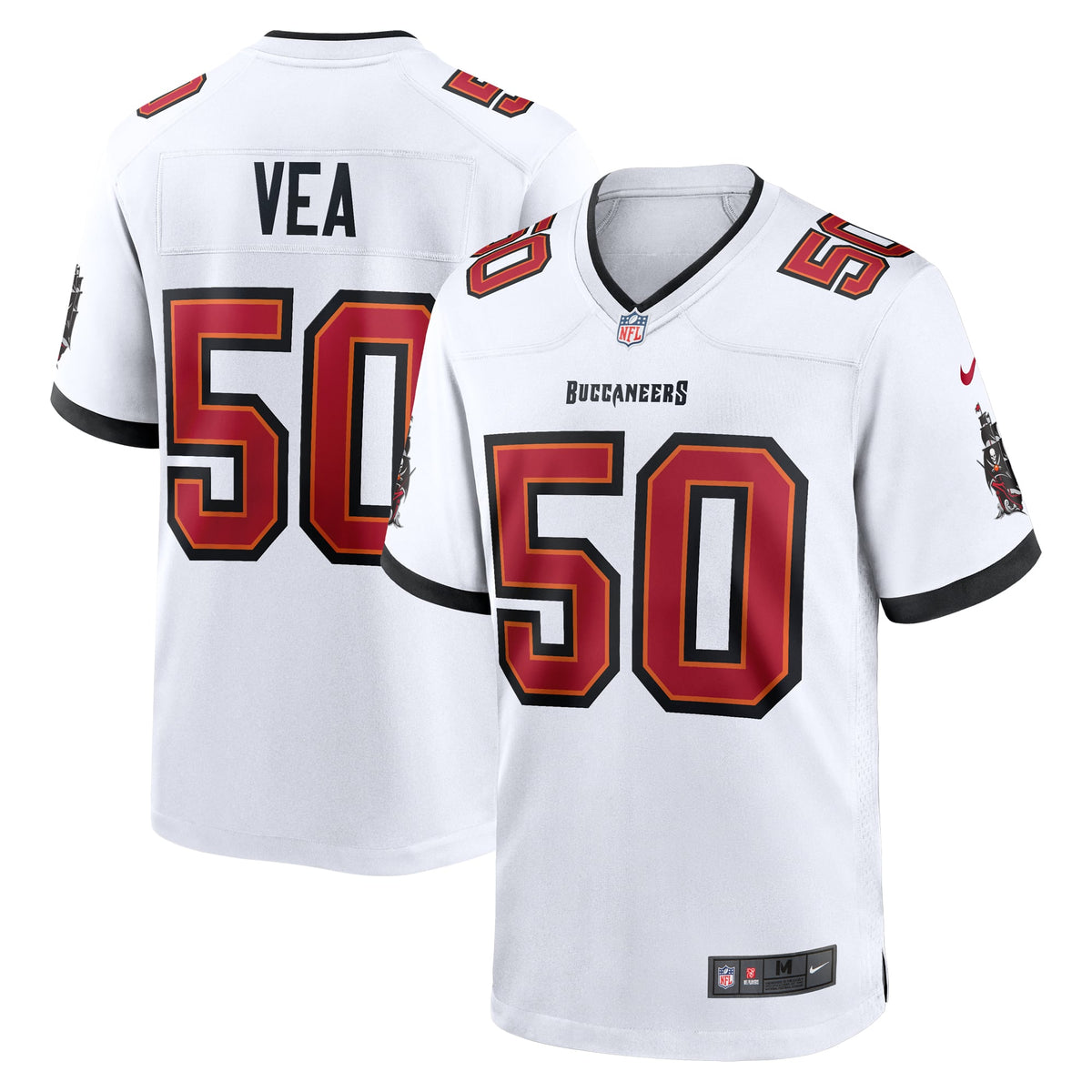 Men's Tampa Bay Buccaneers Vita Vea Nike Red Game Jersey