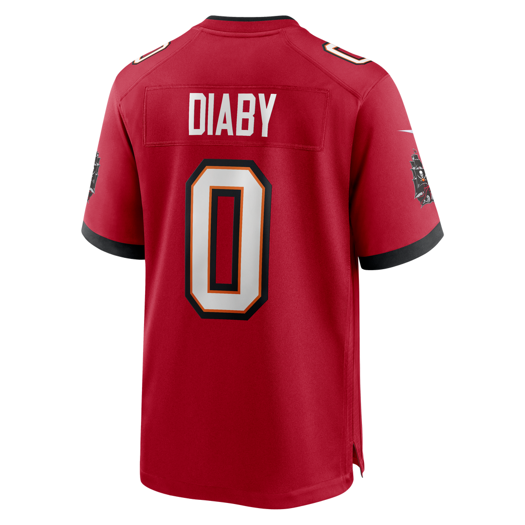 Men's Tampa Bay Buccaneers YaYa Diaby Nike  Red  Game Jersey