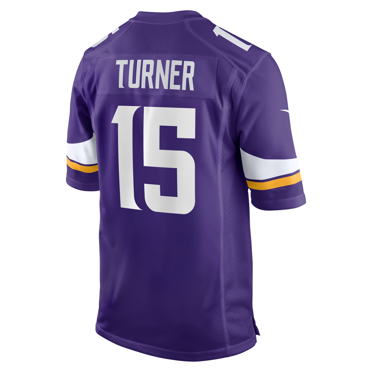 Men's Minnesota Vikings Dallas Turner Nike Purple  Player Game Jersey