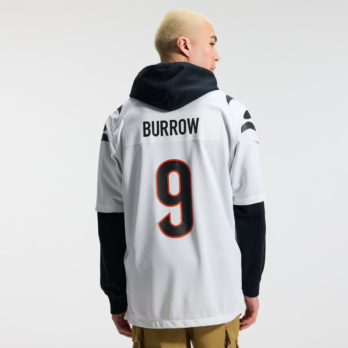 Men's Cincinnati Bengals Joe Burrow Nike Orange Alternate Game Jersey