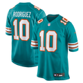 Men's Miami Dolphins Jacob Rodriguez Nike Aqua Alternate Game Jersey