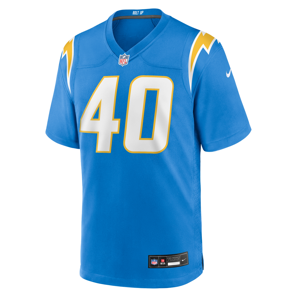 Men's Los Angeles Chargers Kendall Williamson Nike  Powder Blue Team Game Jersey