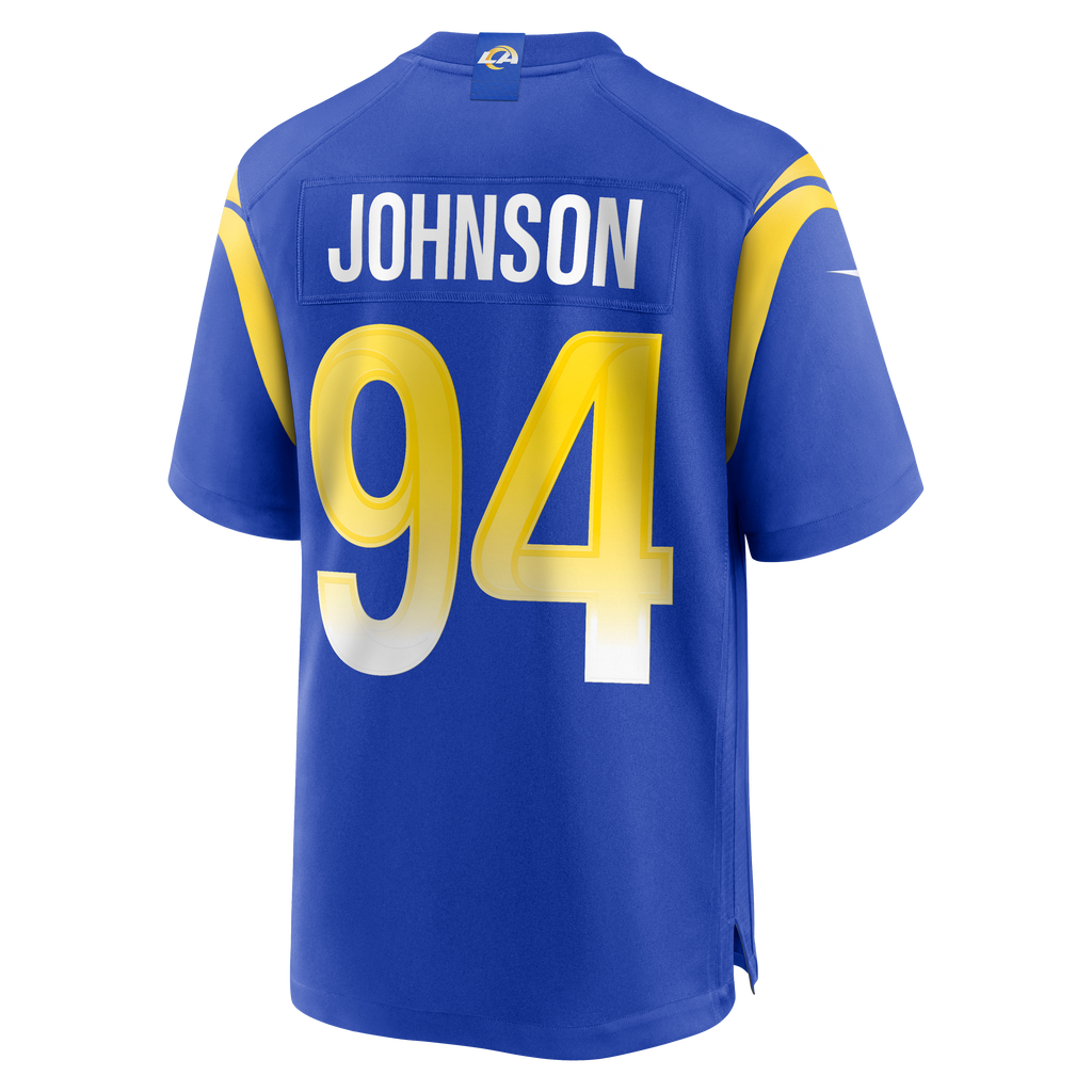 Men's Los Angeles Rams Desjuan Johnson Nike Royal Home Game Jersey