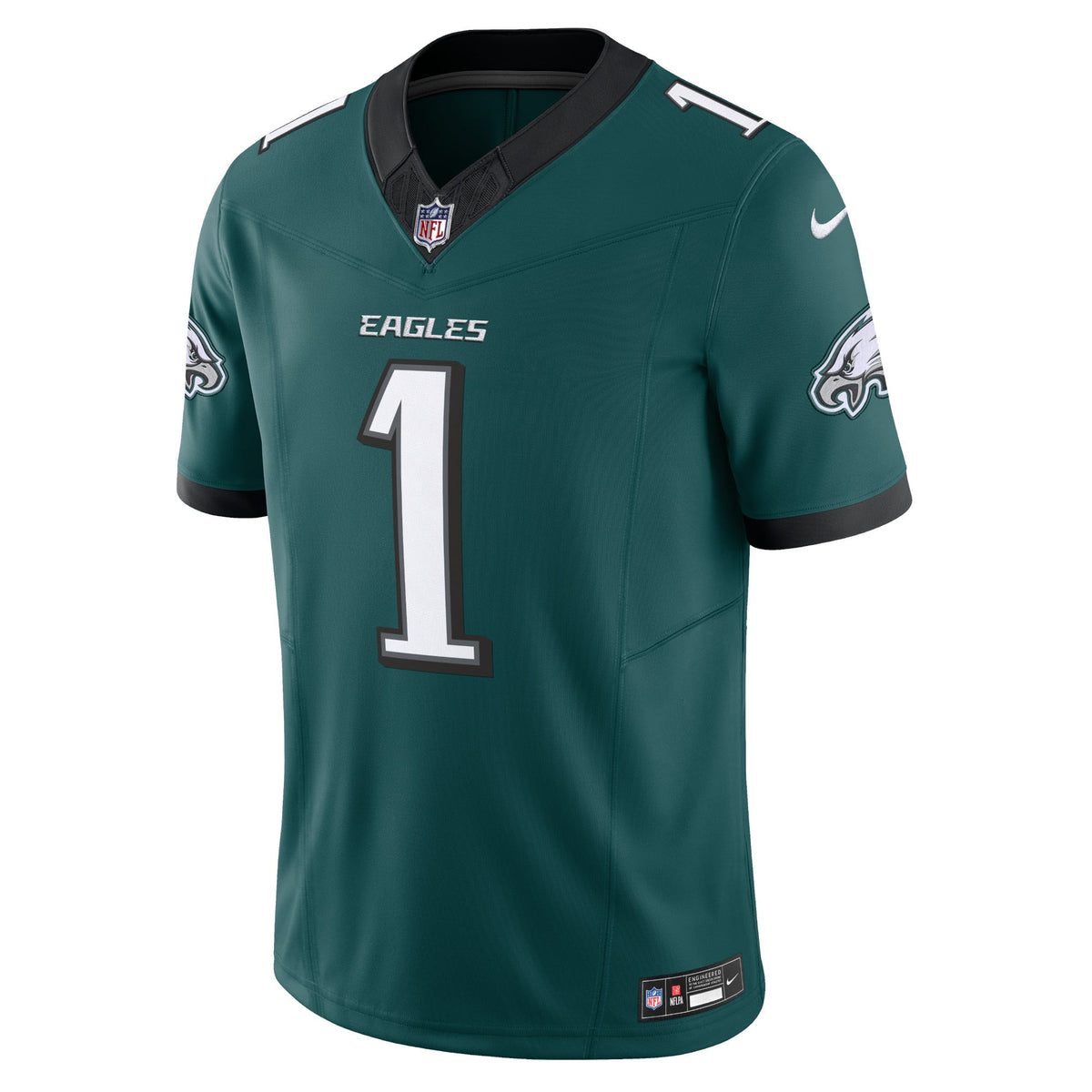 Men's Philadelphia Eagles Jalen Hurts Nike White Vapor F.U.S.E. Limited Jersey