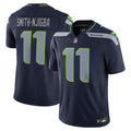 Men's Seattle Seahawks Jaxon Smith-Njigba Nike College Navy Team Vapor F.U.S.E. Stitched Limited Jersey