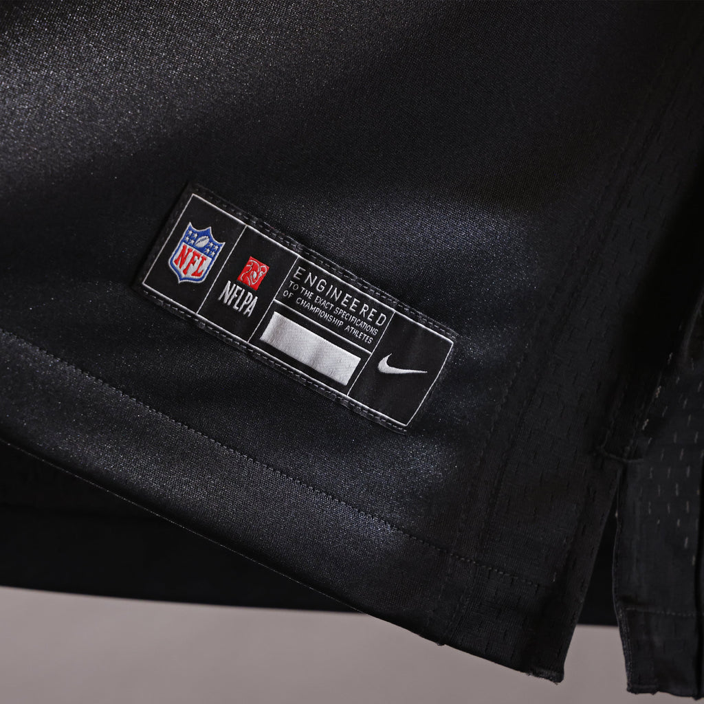 Men's Washington Commanders Jeremy Reaves Nike Black Hail Raiser Alternate Game Jersey