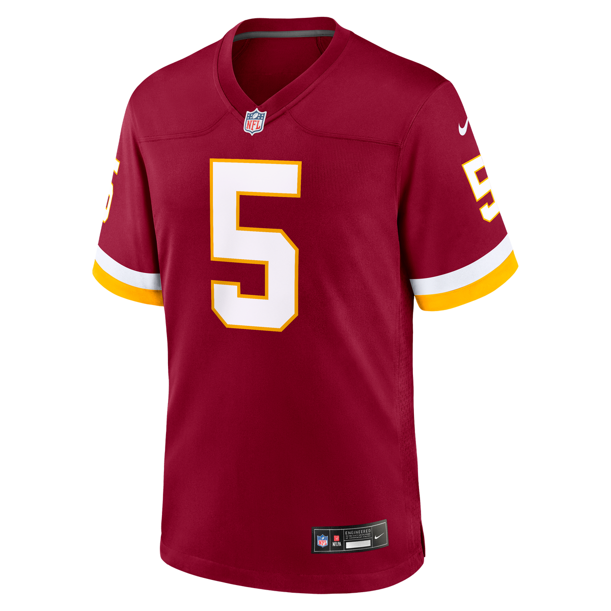 Hail Raiser Men's Washington Commanders Jayden Daniels Nike Black Alternate Game Jersey