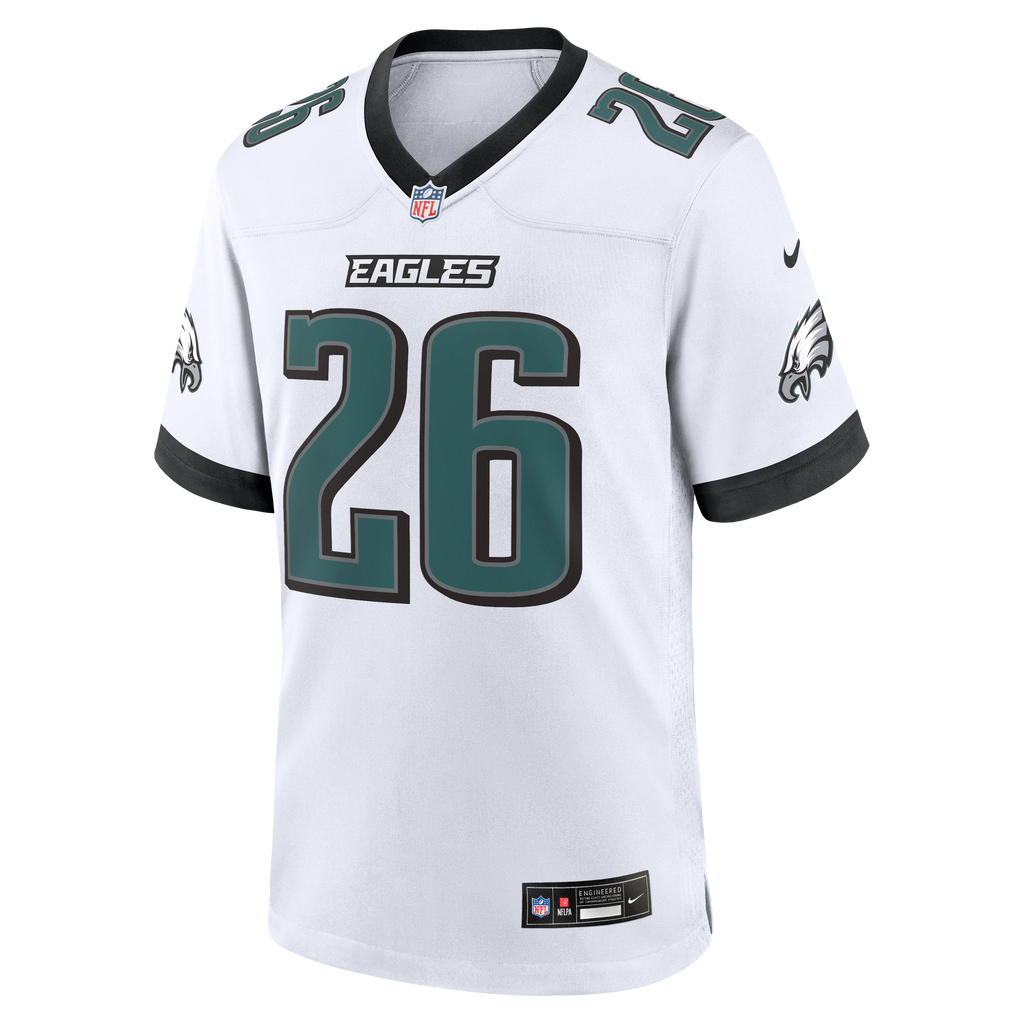 Men's Philadelphia Eagles Saquon Barkley Nike  Midnight Green Team Game Jersey