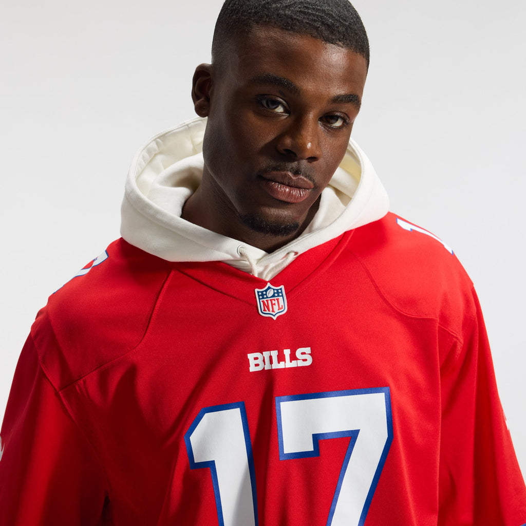 Men's Buffalo Bills Josh Allen Nike White Game Player Jersey