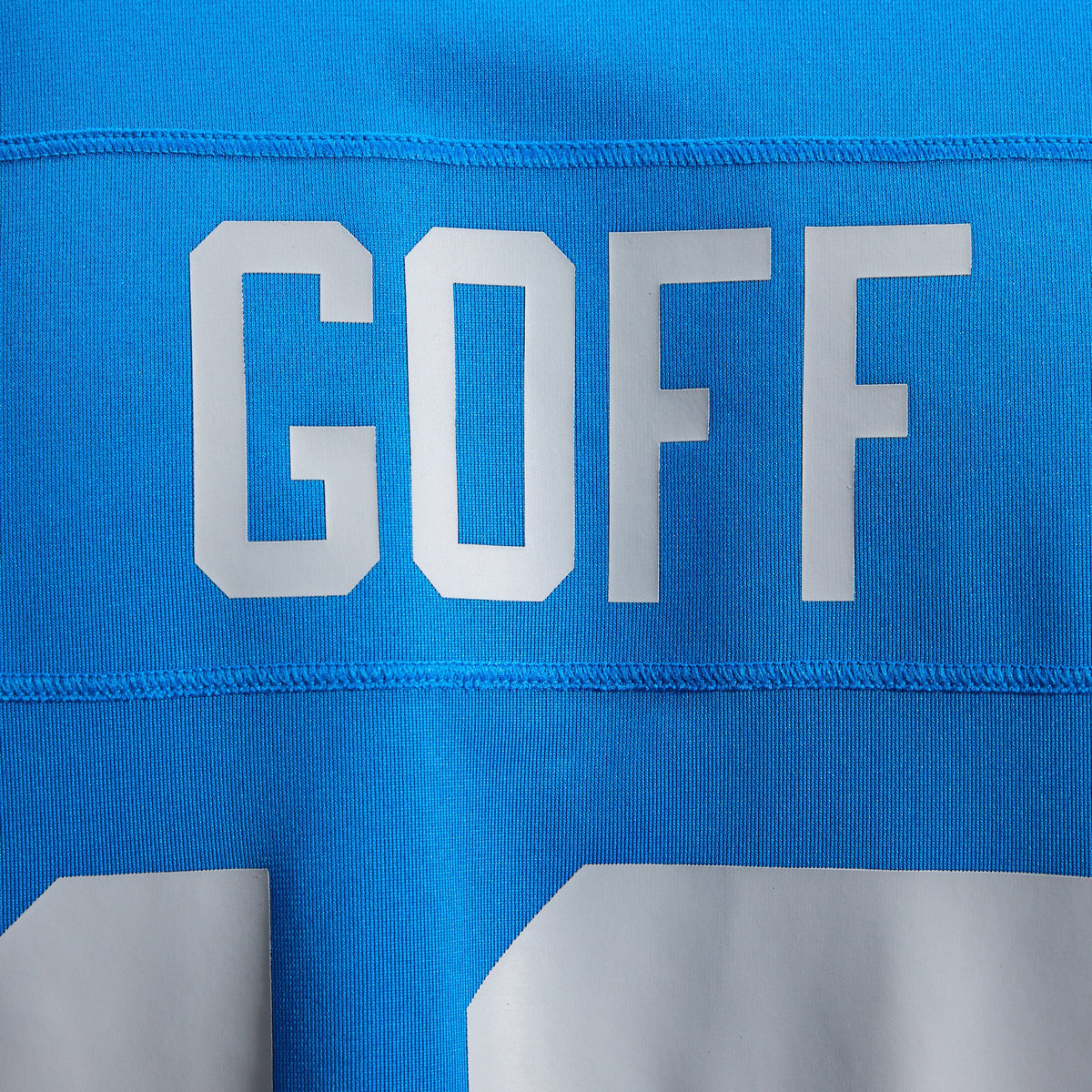Men's Detroit Lions Jared Goff Nike  Blue Alternate Game Jersey