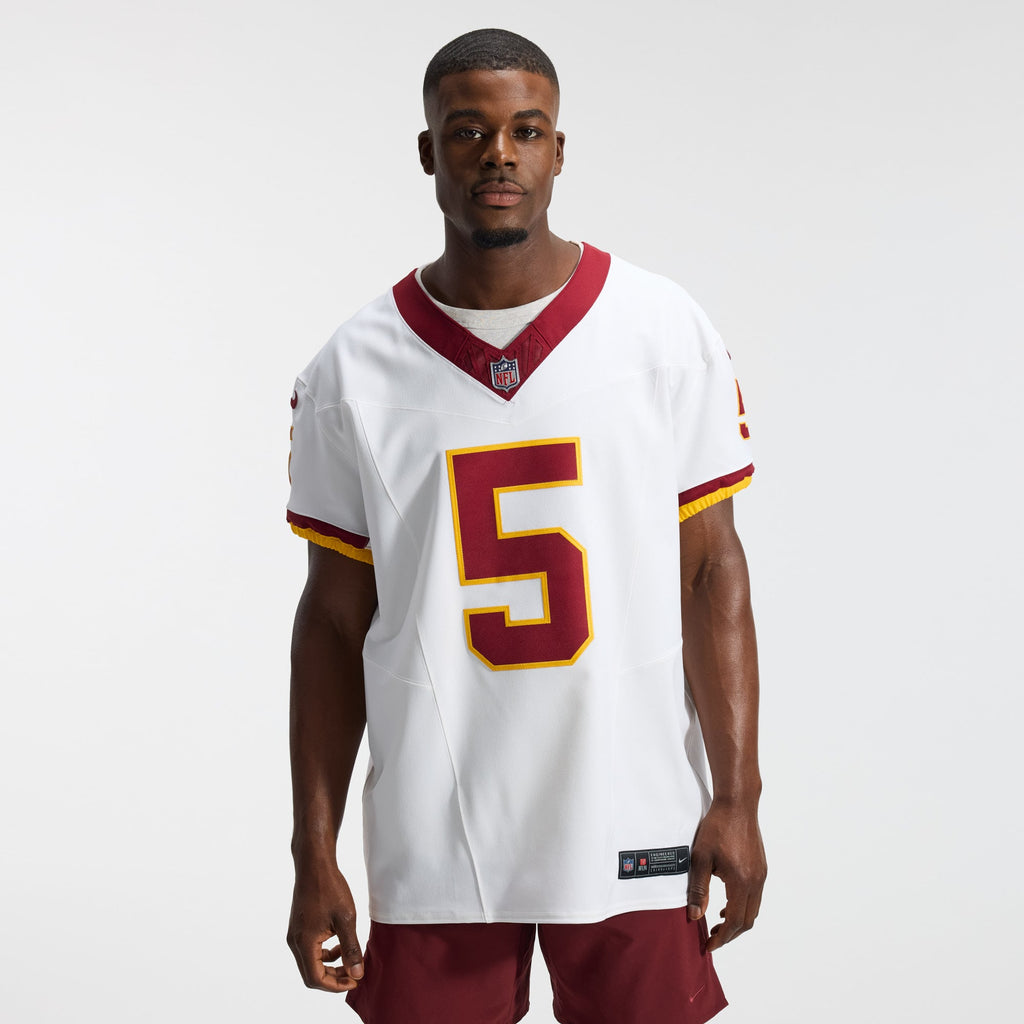 Men's Washington Commanders Jayden Daniels Nike White Alternate 2 Super Bowl Era Vapor F.U.S.E. Elite Jersey