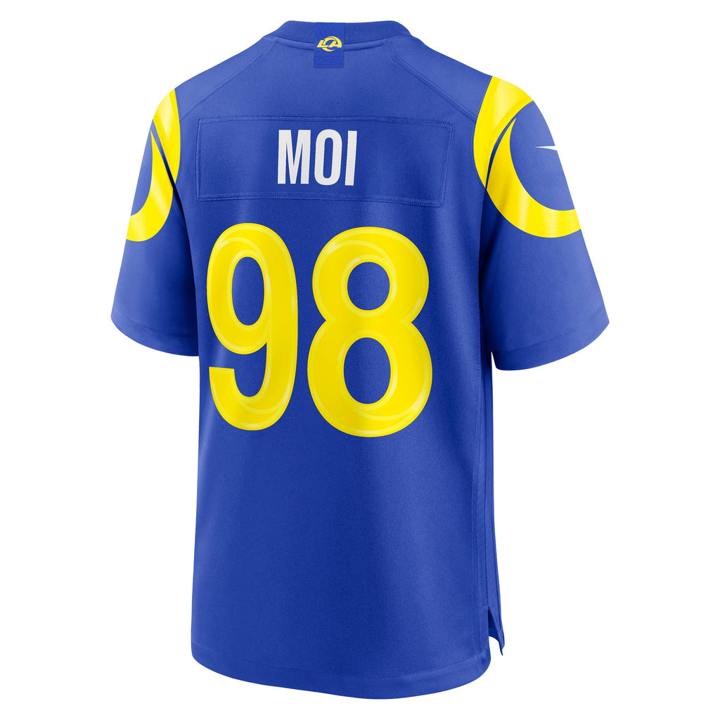 Men's Los Angeles Rams Jaxson Moi Nike Royal Game Jersey
