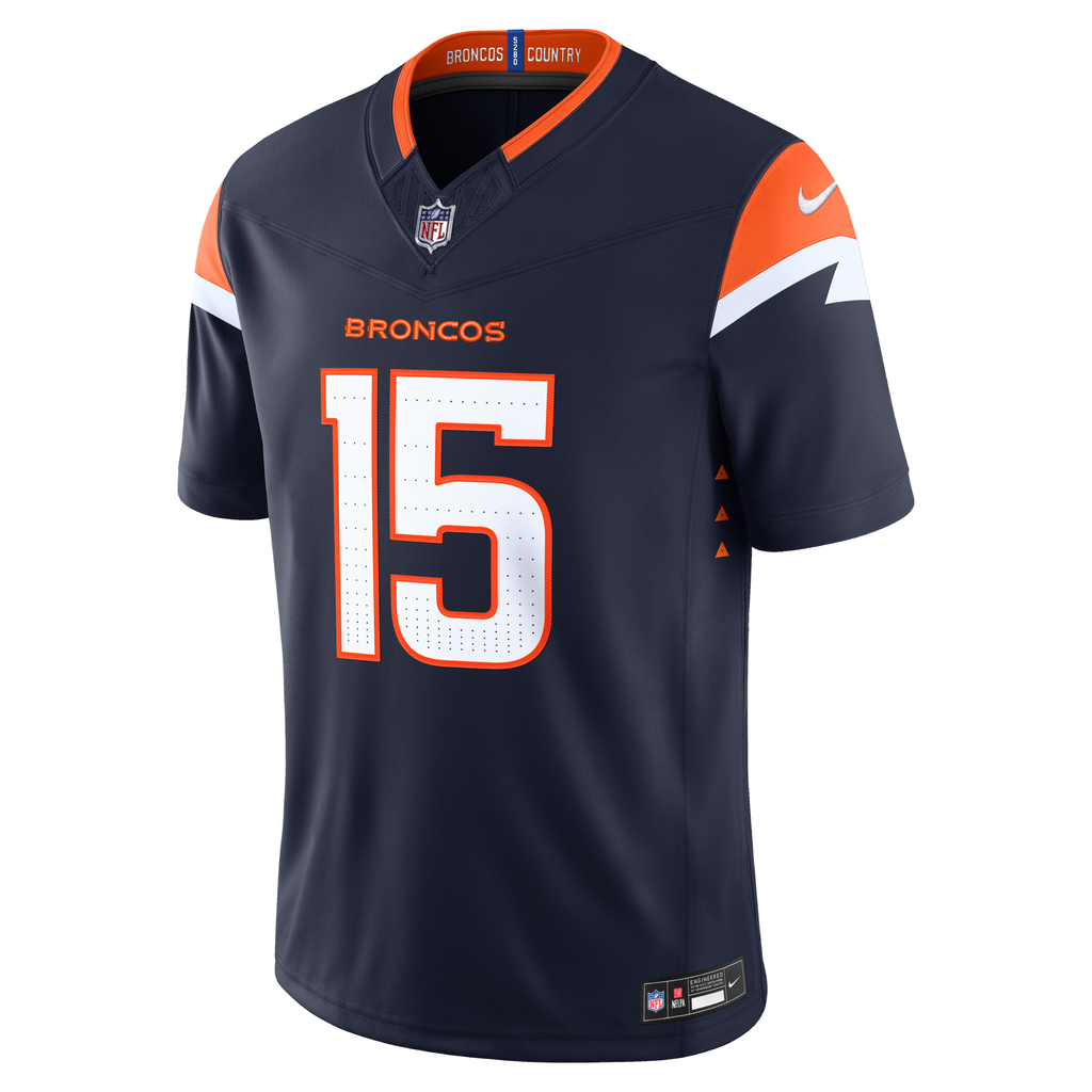 Men's Denver Broncos Nik Bonitto Nike Orange Alternate Mile High Collection 1977 Throwback Vapor F.U.S.E. Stitched Limited Jersey