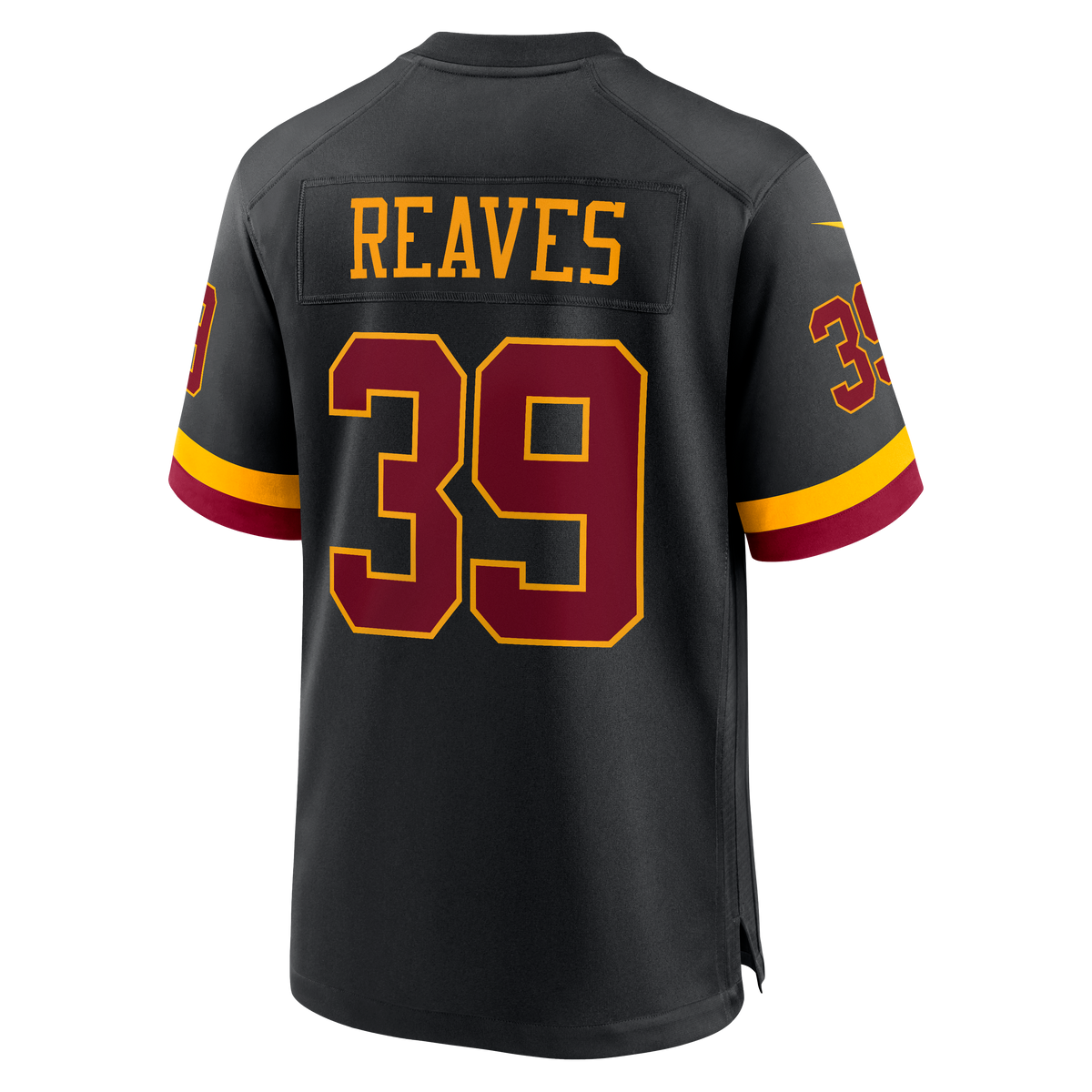 Men's Washington Commanders Jeremy Reaves Nike Burgundy Game Jersey