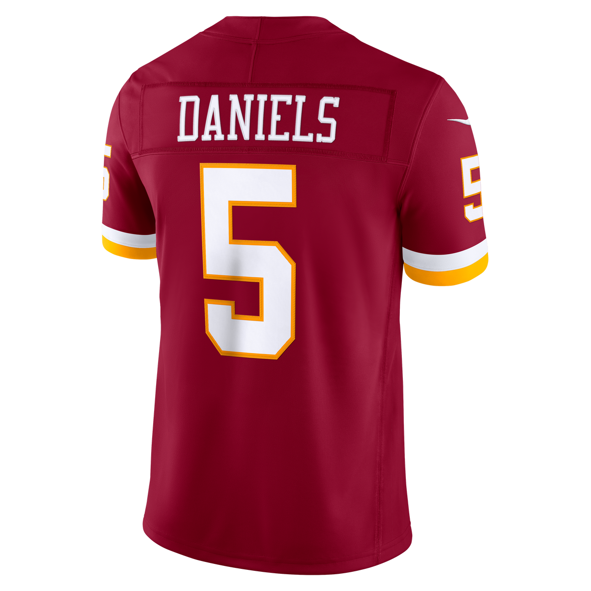 Men's Washington Commanders Jayden Daniels Nike Burgundy Team Vapor F.U.S.E. Stitched Limited Jersey