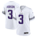 Men's Minnesota Vikings Jordan Addison Nike White Alternate Game Player Jersey