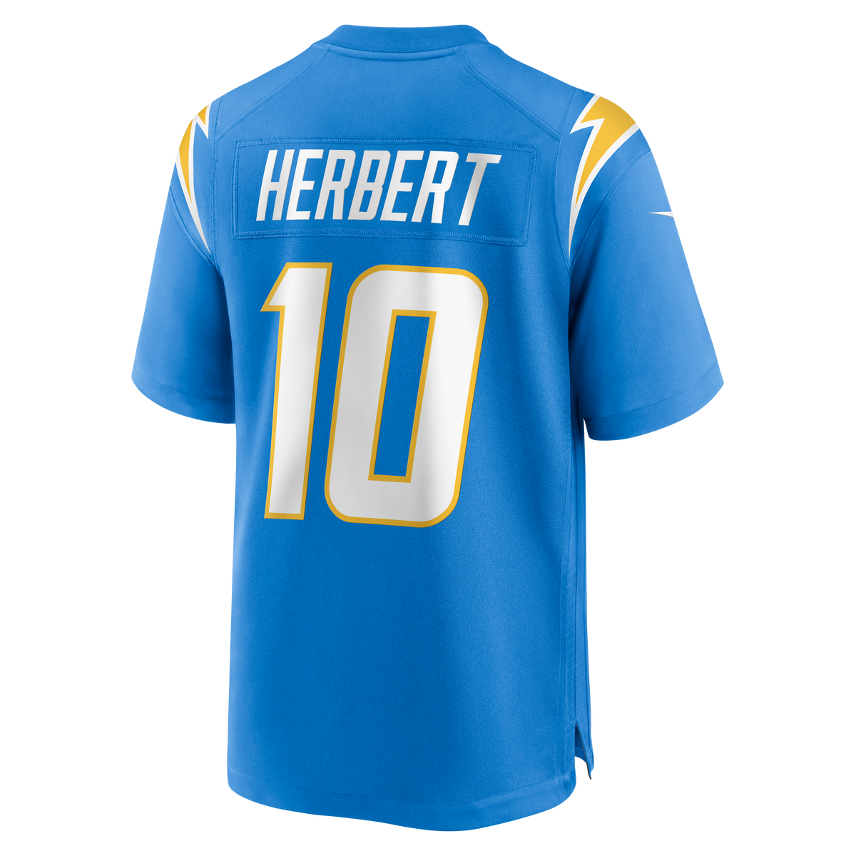 Men's Los Angeles Chargers Justin Herbert Nike Powder Blue Player Game Jersey